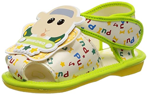 PUI PUI Molker Baby Sandals with Whistle, GRN, 6 US : Amazon
